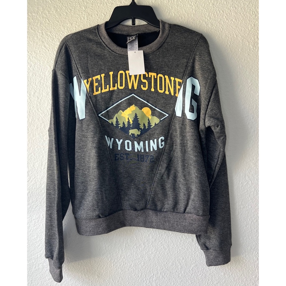 YELLOWSTONE Wyoming Comfy Pullover Sweater Size XS.